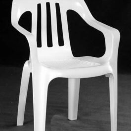 SILLA FIESTA BLANCA REJILLADA
